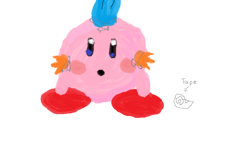 Kirby Wanna Be Mudkip....